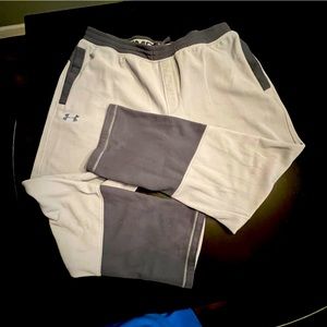 2xl under armour cold gear sweats -two tone grey